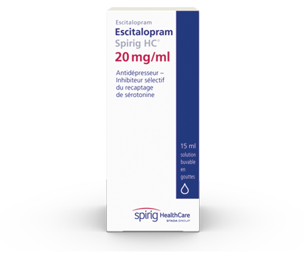 Escitalopram Spirig HC gouttes